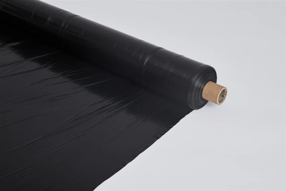 Silver Black Plastic Film